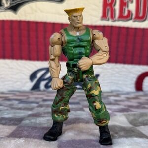NECA Street Fighter IV Guile 6.5" Figure Loose